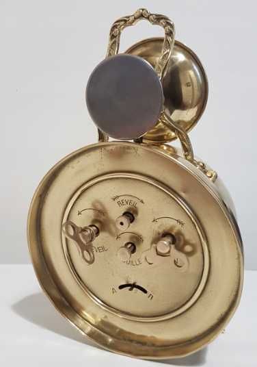Niemiecki budzik HAU  Hamburg Amerykanische Uhrenfabrik "Phonos" 1908r