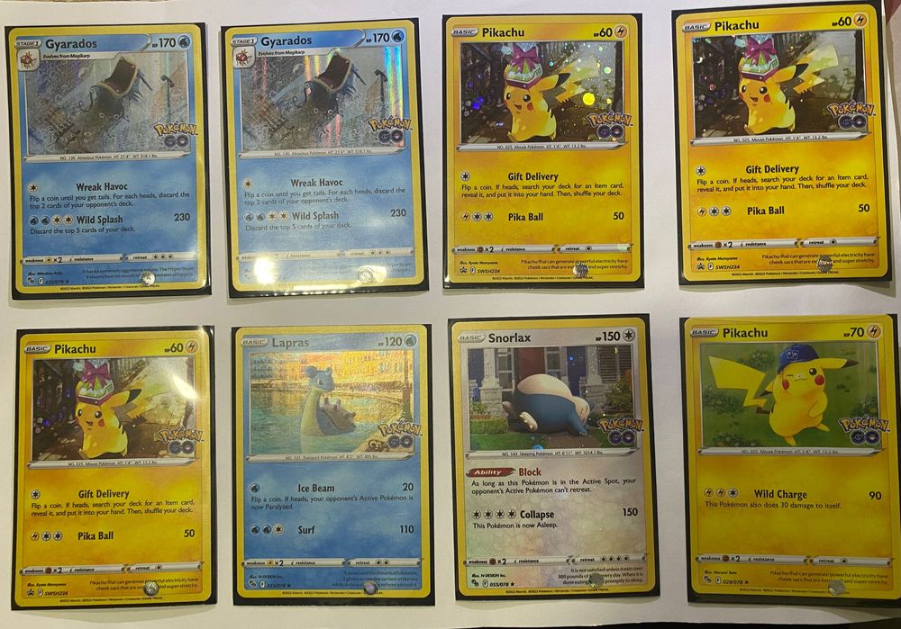 Cartas Pokémon raras