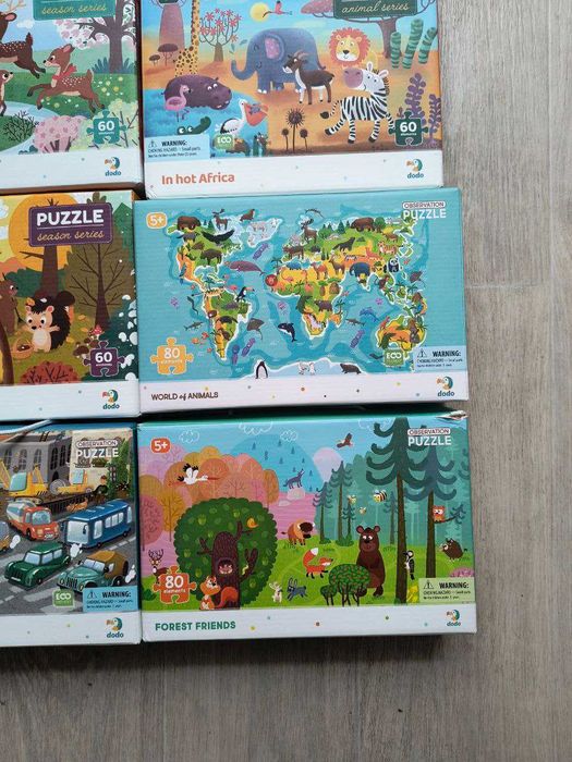 Пазли. Дитячі пазли. Пазли на 60 елементів. Чудові пазли.