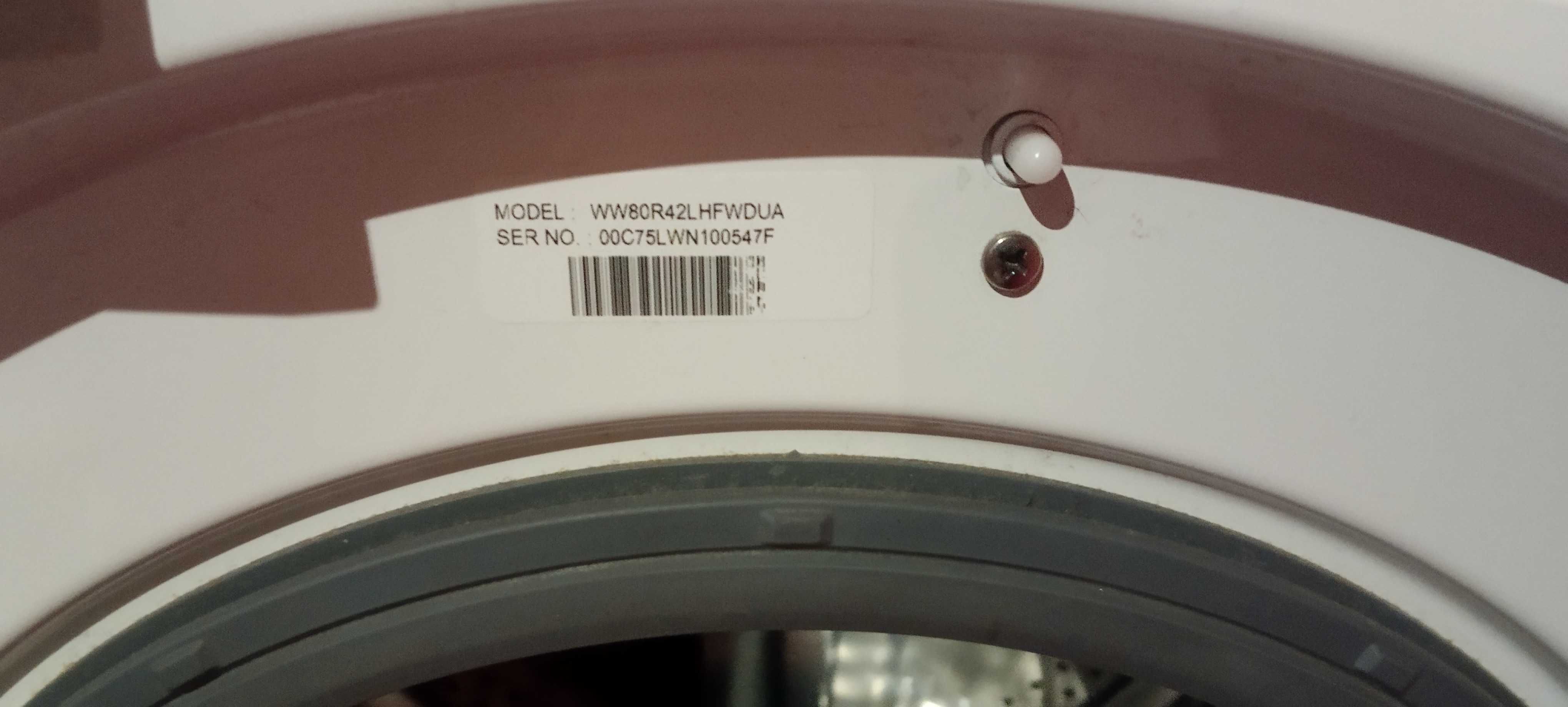 Продам пральну машинку Samsung WW80R42LHFWDUA
