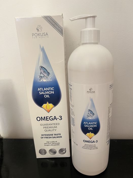 Olej z lososia pokusa
