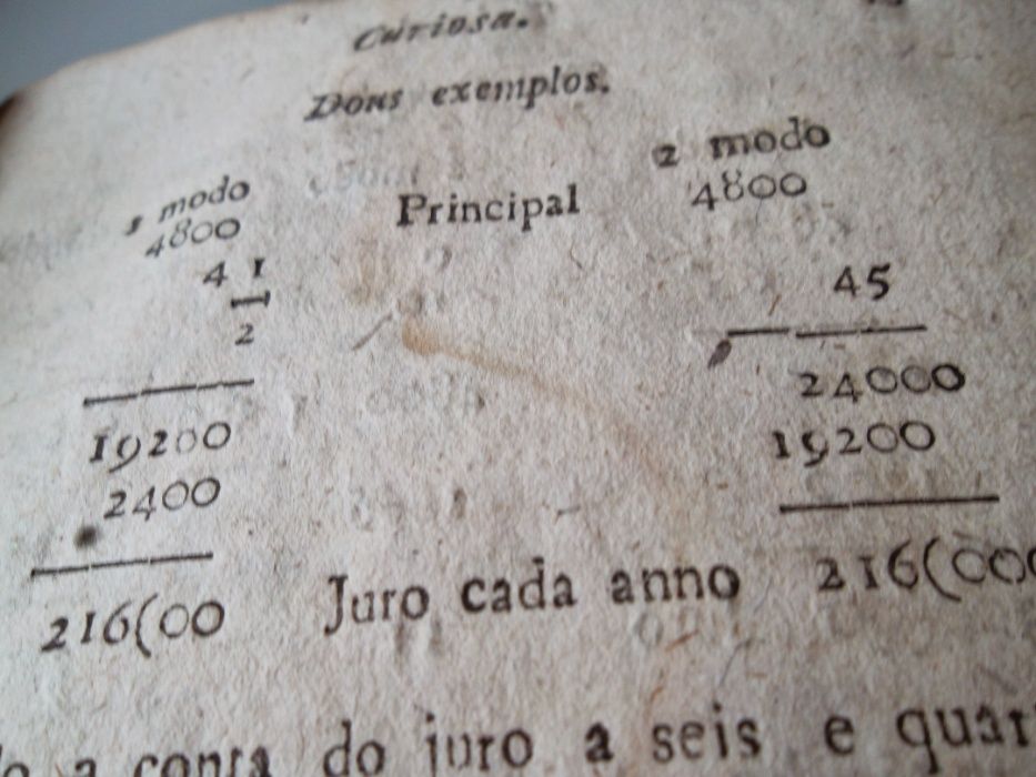 3 Livros Muito Antigos Dos Anos 1736, 1815, e 1843