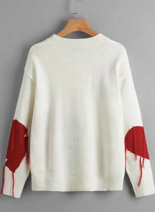 Светр 46-48 трендовий святковий светр л