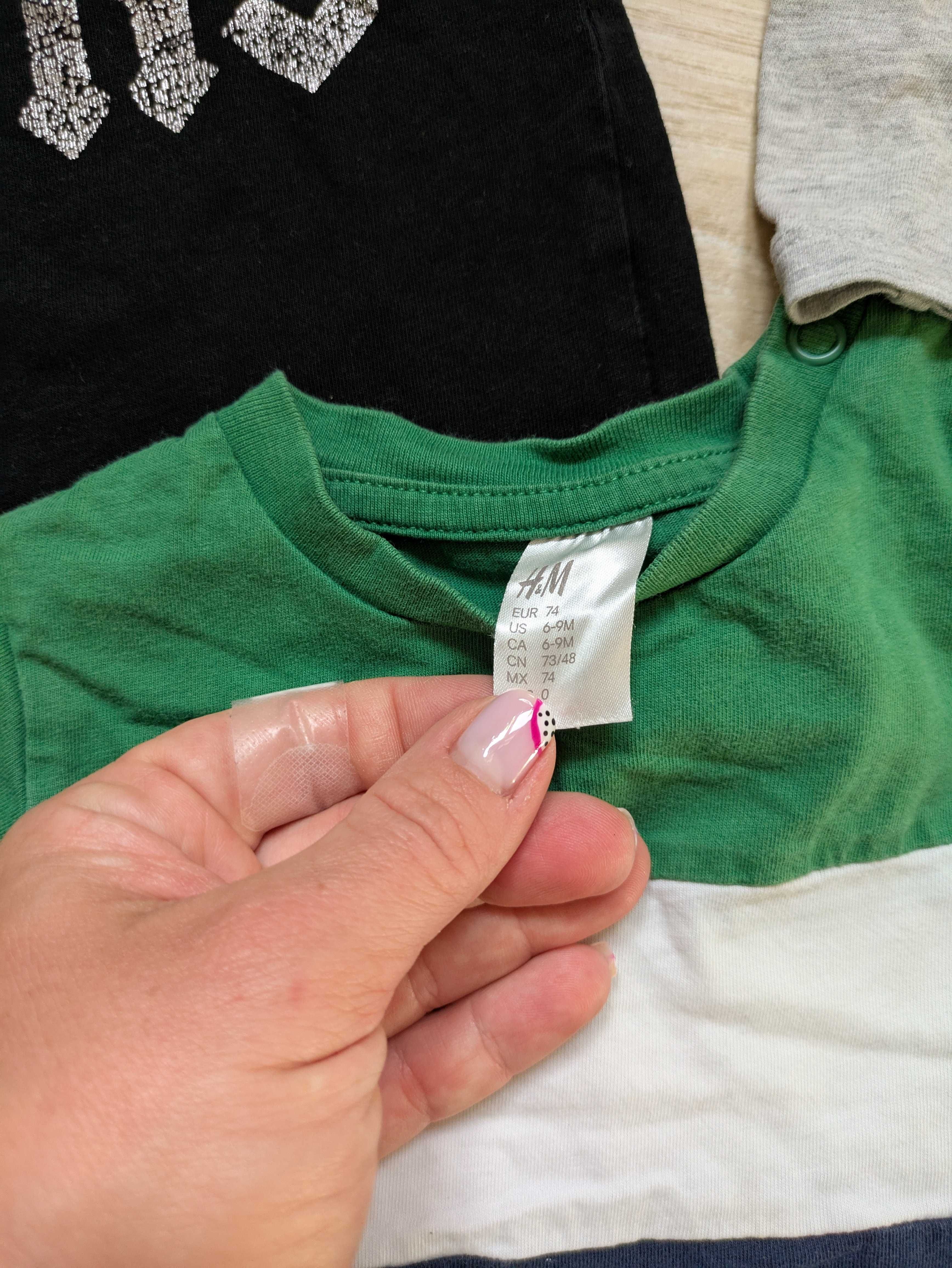 Koszulki dziecięce T-shirt r. 74, H&M