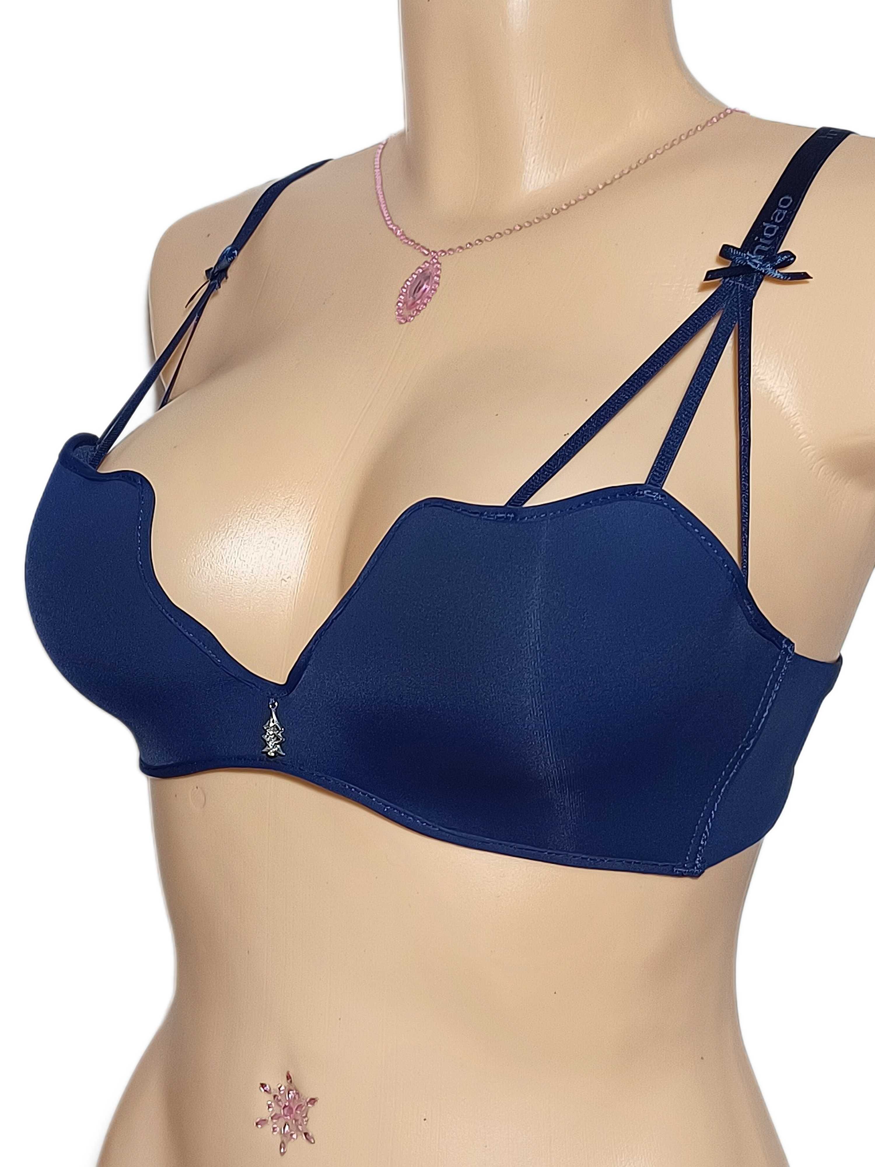 Intimidao bardotka bez fiszbin push up straps Stanik 80B