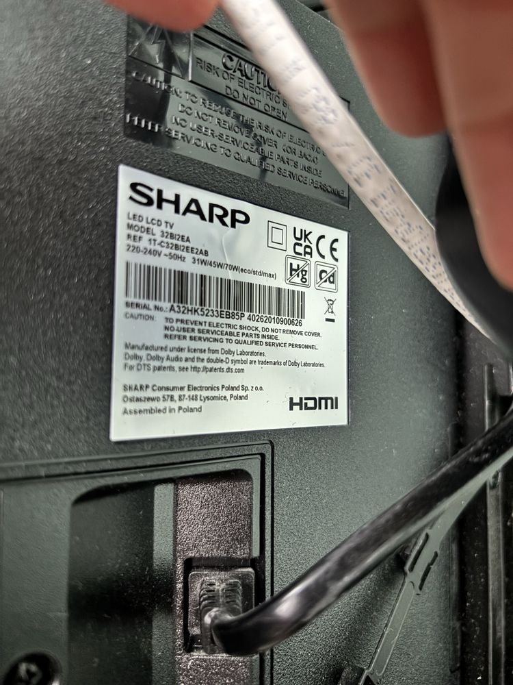 Telewizor smart 32 sharp