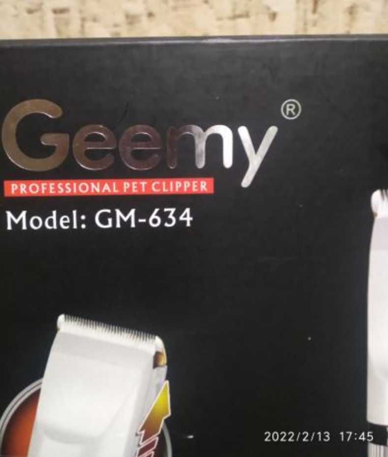 Новая профессиональная машинка для стрижки кошек и собак Gemei GM-634