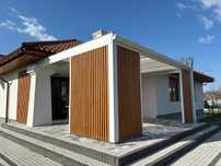 Zadaszenie tarasu, taras drewniany BSH, pergola ogrodowa