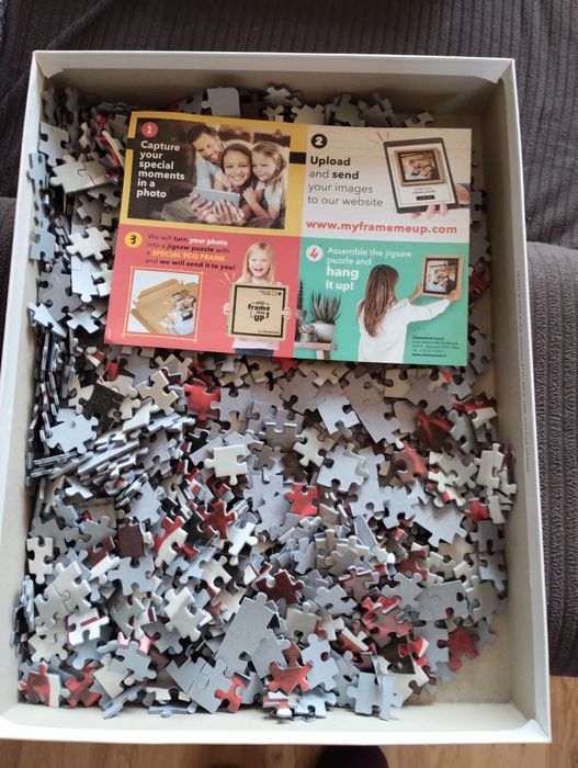 Puzzle Dom z papieru 1000