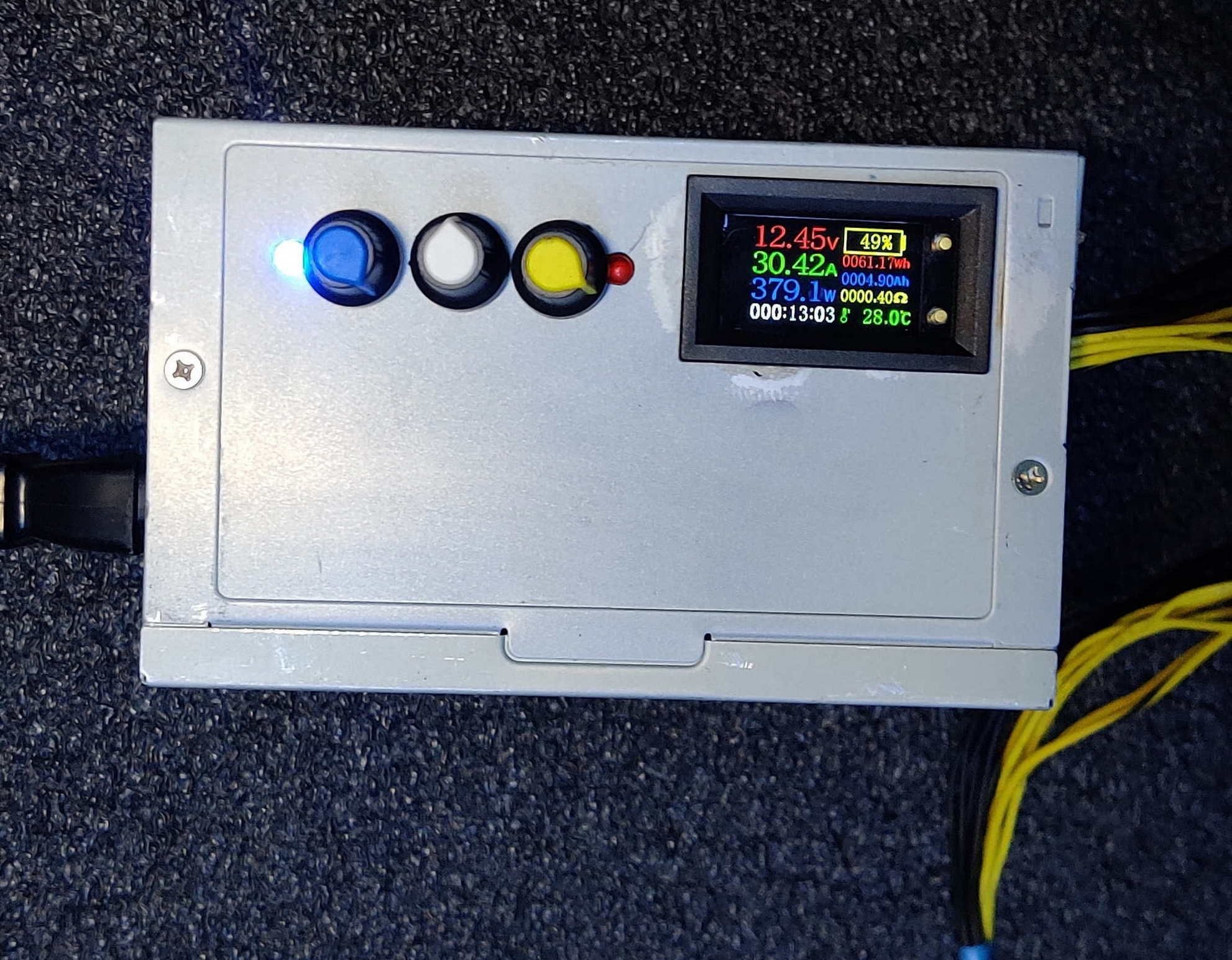 Зарядное устройство 30А LiFePo4 Li-Ion Блок питания 2-18В на базе ATX