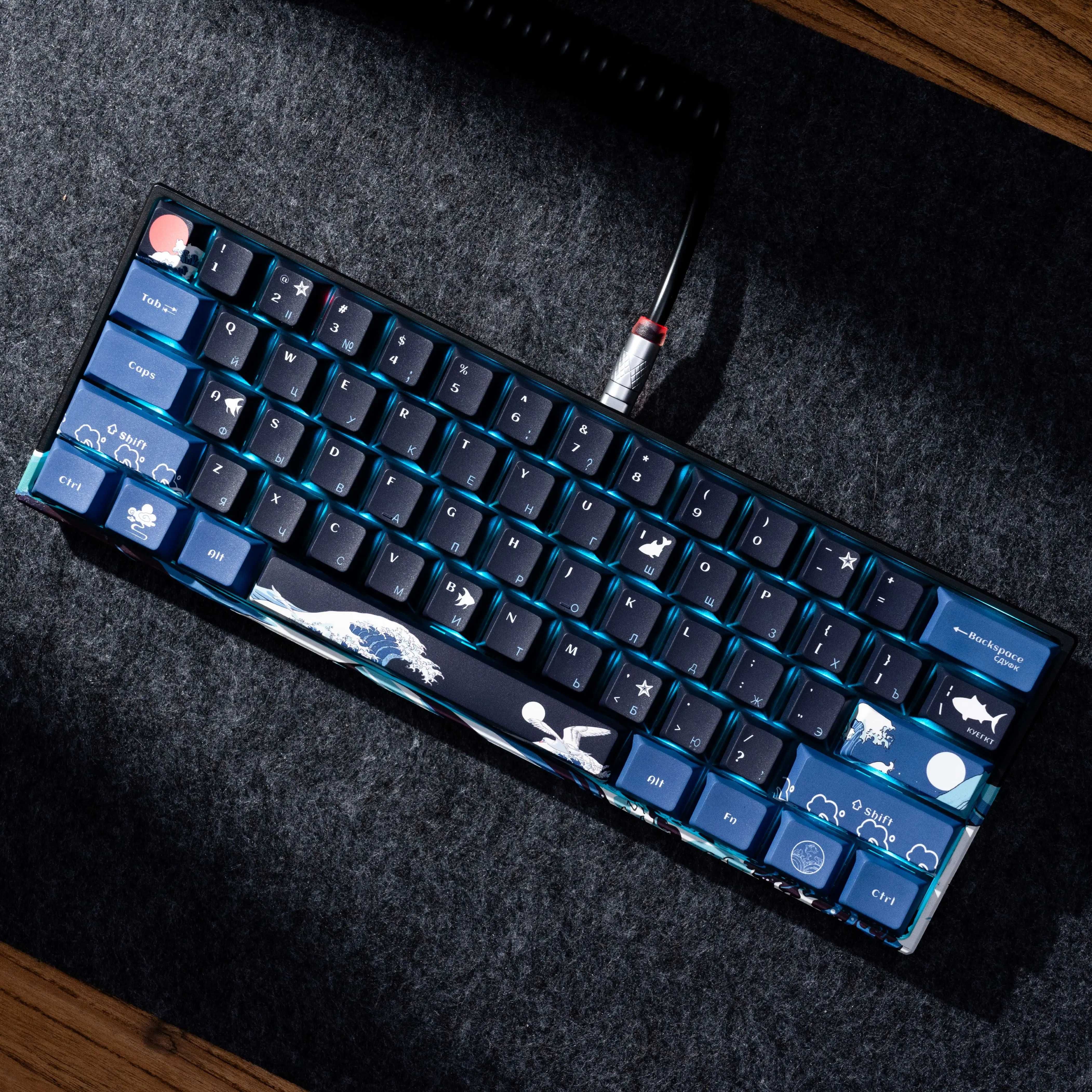 XVX Russian Cherry Double Shot PBT Keycaps (кейкапи для клавіатури)