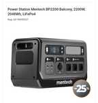 Портативная электростанция Power Station Mentech BP2200 Balcony