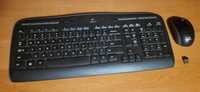 Zestaw bezprzewodowy Logitech klawiatura K330 i mysz M215