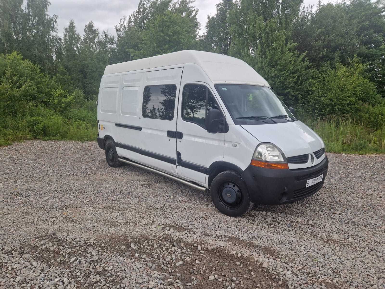 Renault Master 2 II 2.5DCI L3H3 Winda Załadowcza Hak Skrzynia 6biegowa