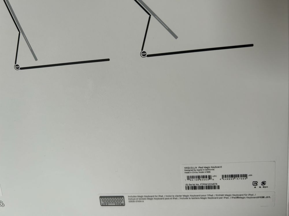 Klawiatura Apple Magic Keyboard iPad Pro 12.9  3 4 5 6 gen