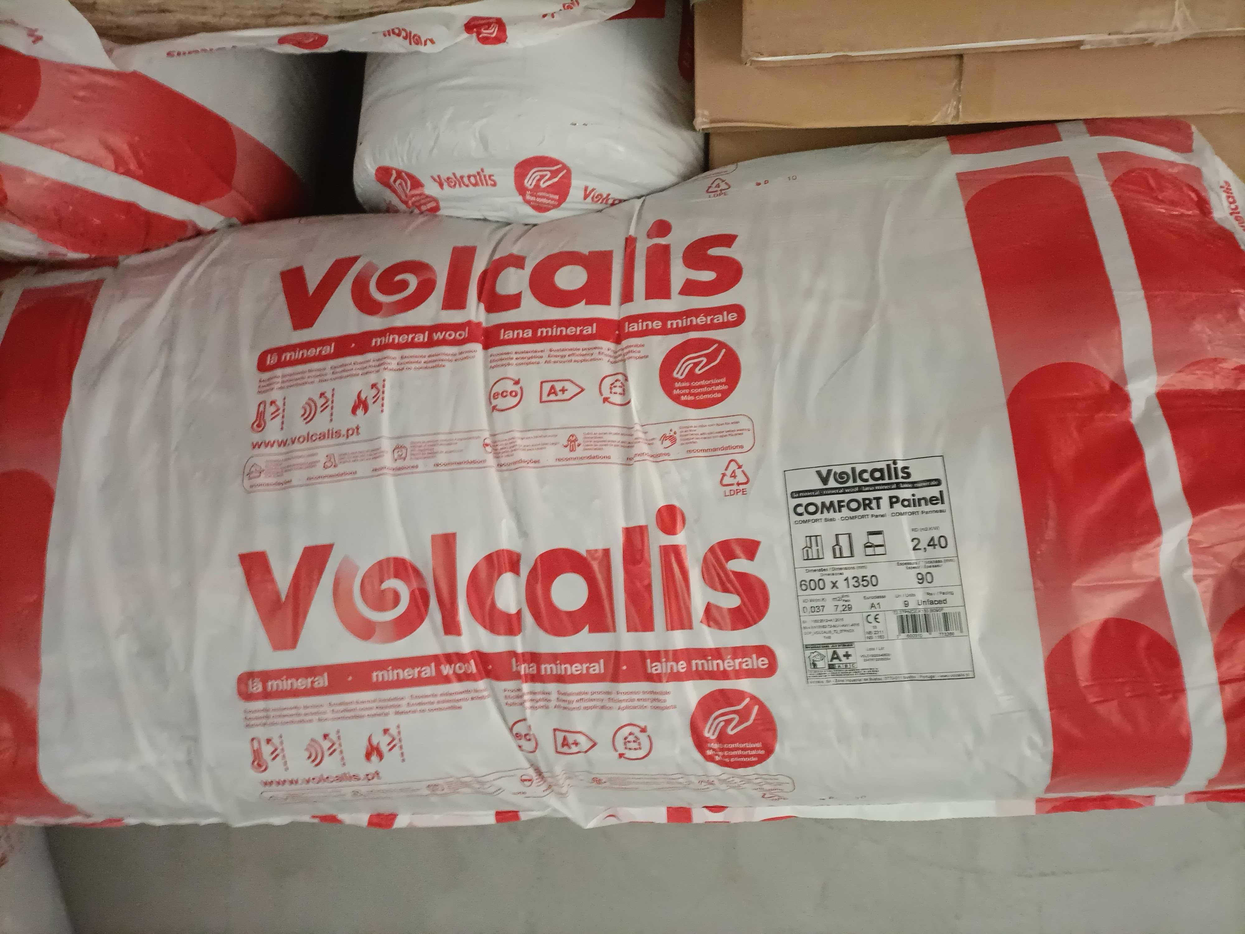 Painel Lã mineral Volcalis