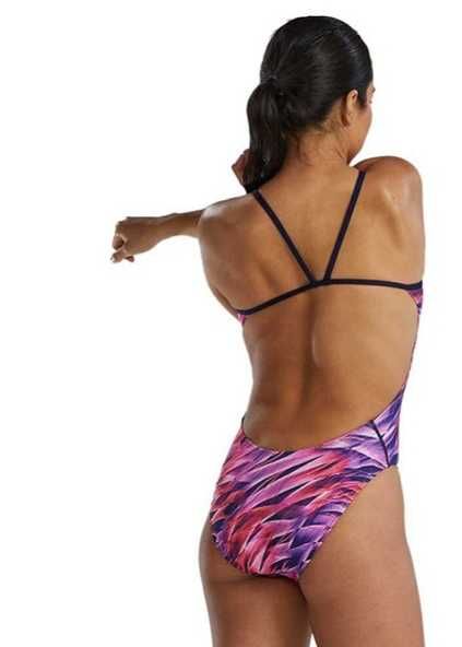 Damski strój kąpielowy Tyr Falcon Cutoutfit Pink/Multi