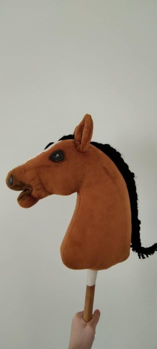 Hobby horse A4 brązowy