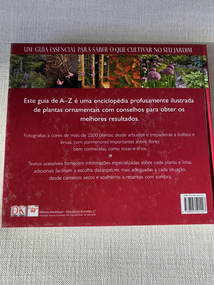 Conjunto de 3 livros jardinagem