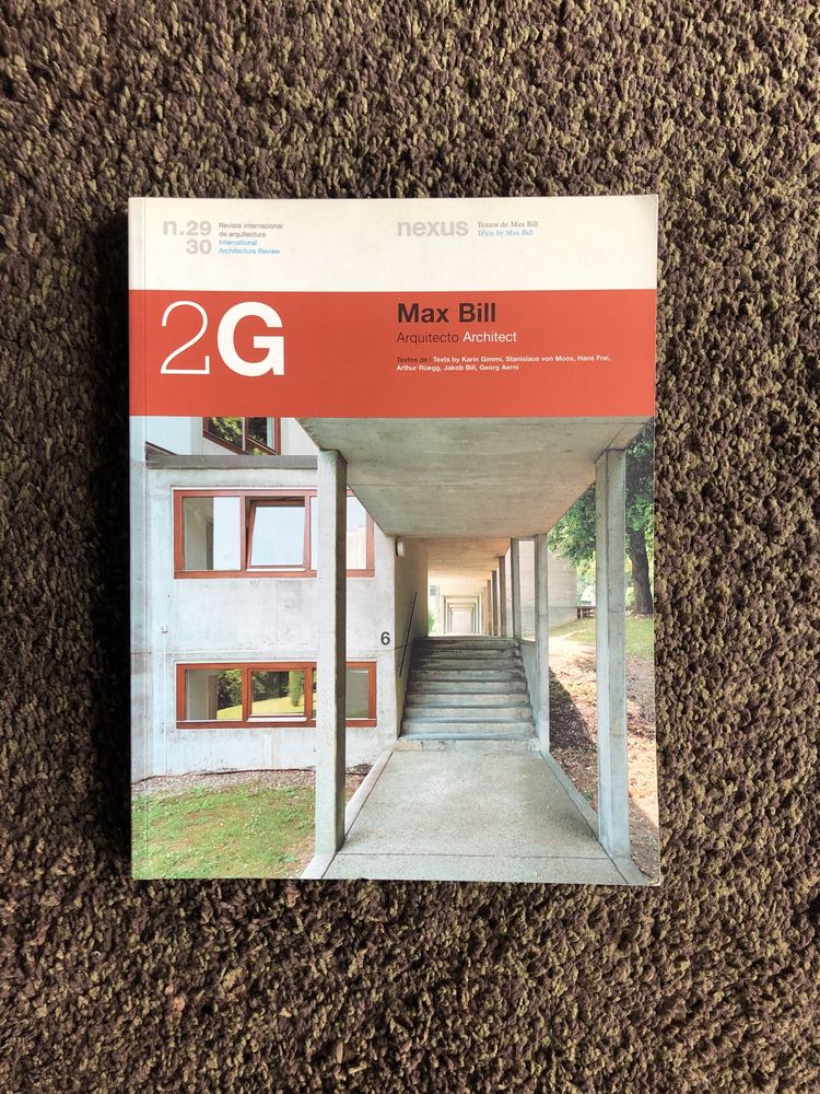 2G 29/30: Max Bill. Architect