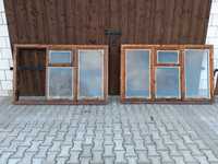 Okno drewniane z futryną cena za 2 szt