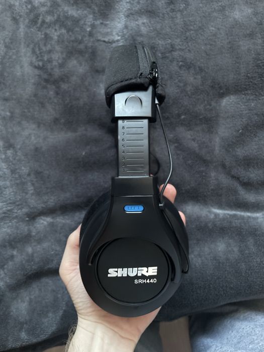słuchawki studyjne shure srh440 + modyfikacje