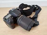 Lustrzanka Cyfrowa Nikon D7000 + Nikkor 18-140 + Pas