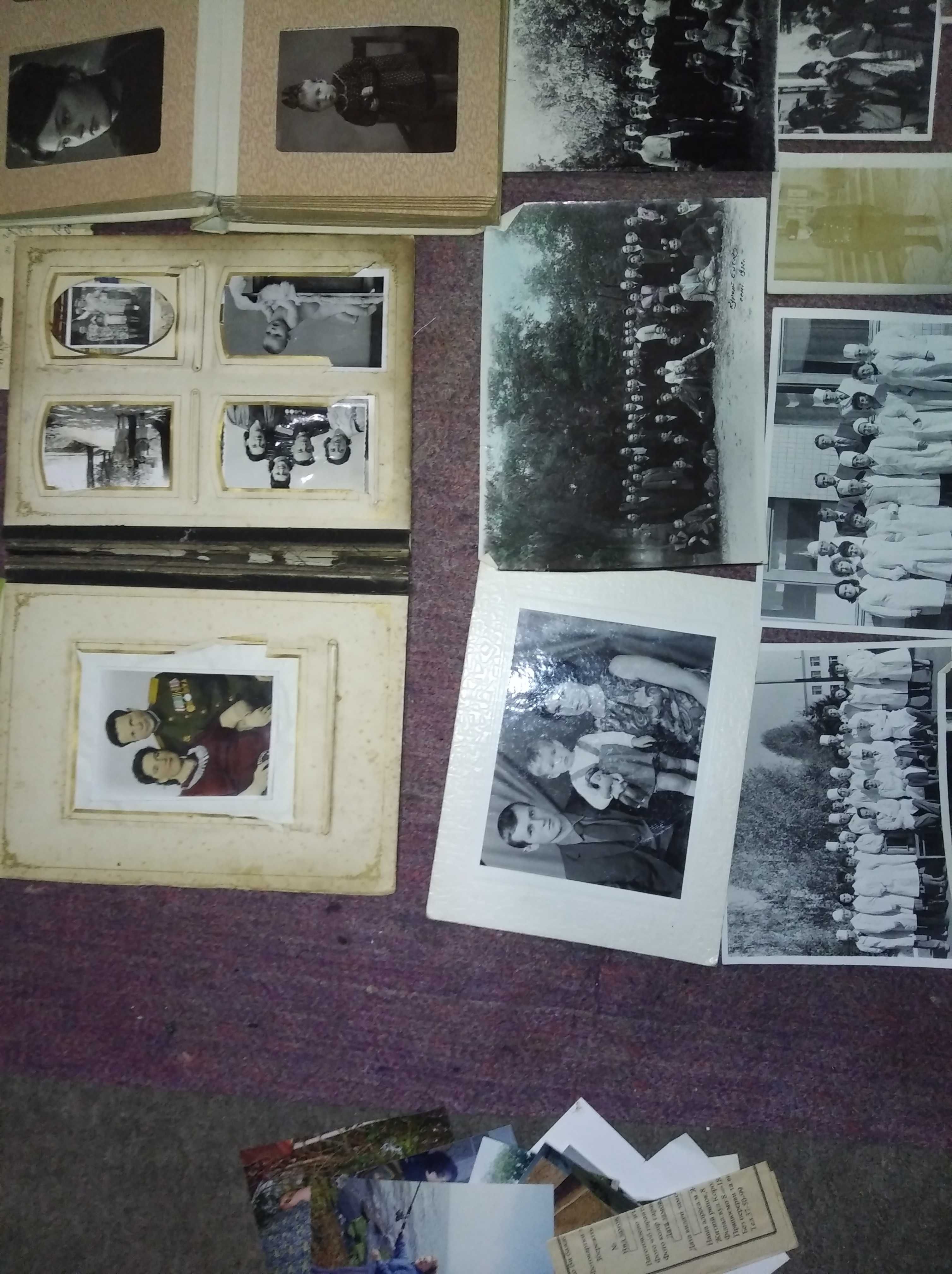 Старие фотографіі,альбом старими фотками военого.Одним Лотом