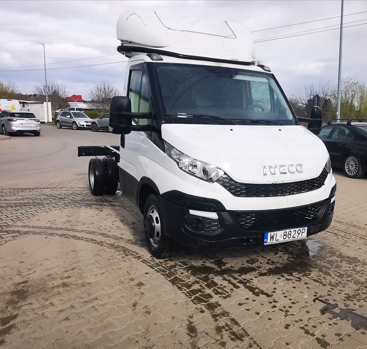 Iveco Daily 35c15 2.3 Hpi rama wywrotka chłodnia klima salon  bliźniak