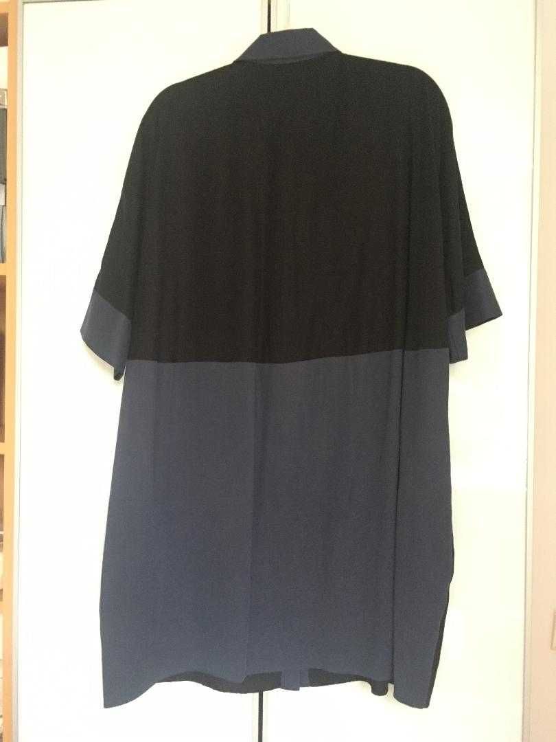 COS sukienka koszulowa obszerny krój wygodna dwu kolorowa XS NOWA
