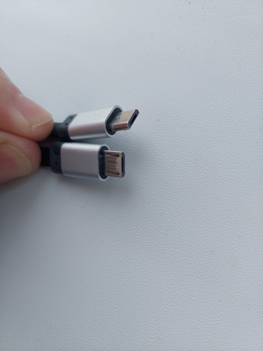 Перехідник з Micro USB тато на Місго USB тато