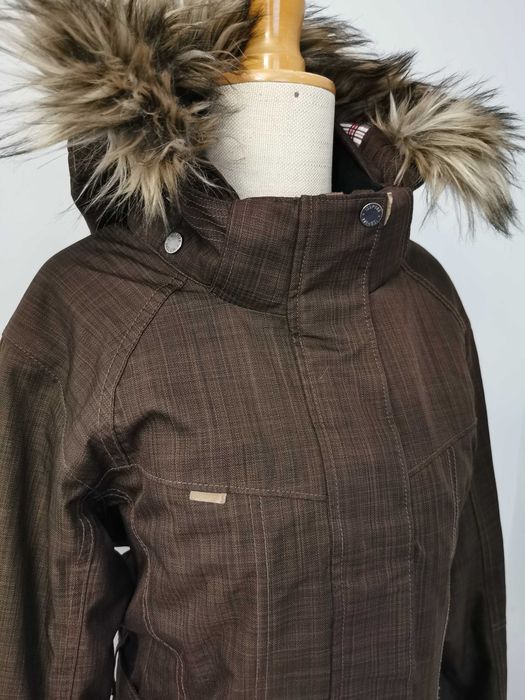ICEPEAK - Damska Parka Kurtka Zimowa membrana ICE Tech M/L jak Nowa
