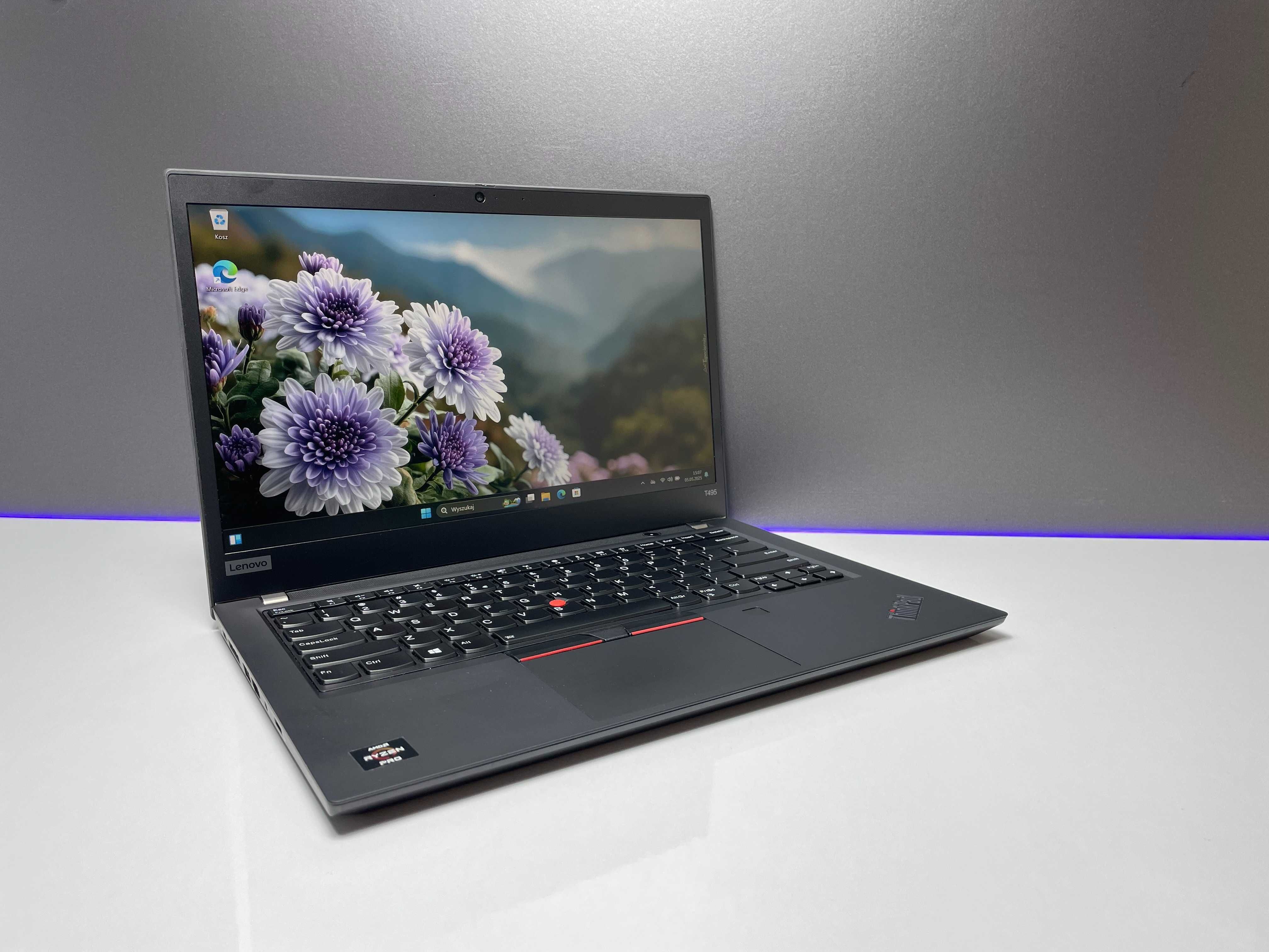 Lenovo ThinkPad T495| Ryzen 7Pro 3700U|32GB RAM|512 NVMe|FHD|QWERTY PL