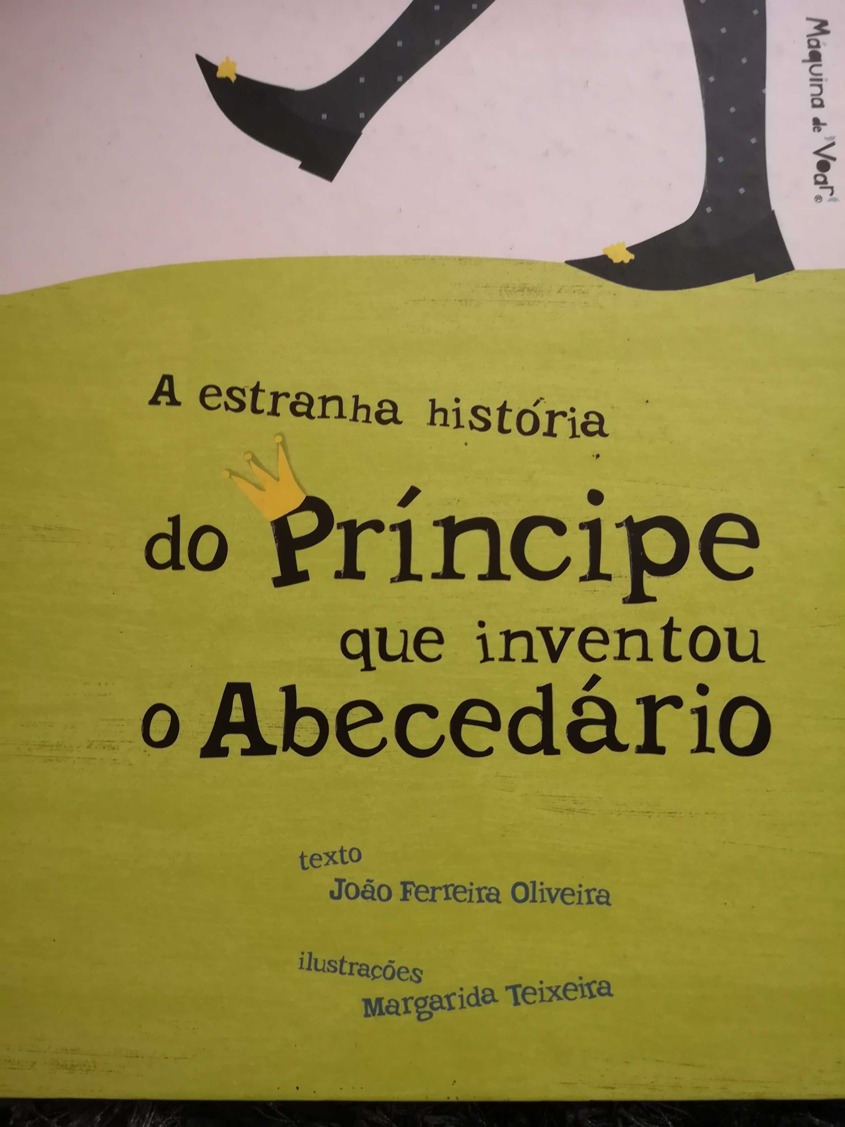 Livro Infantil  - principe que inventou o abecedário