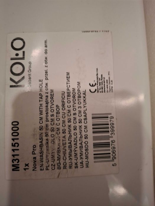 Umywalka nova pro 5 cm