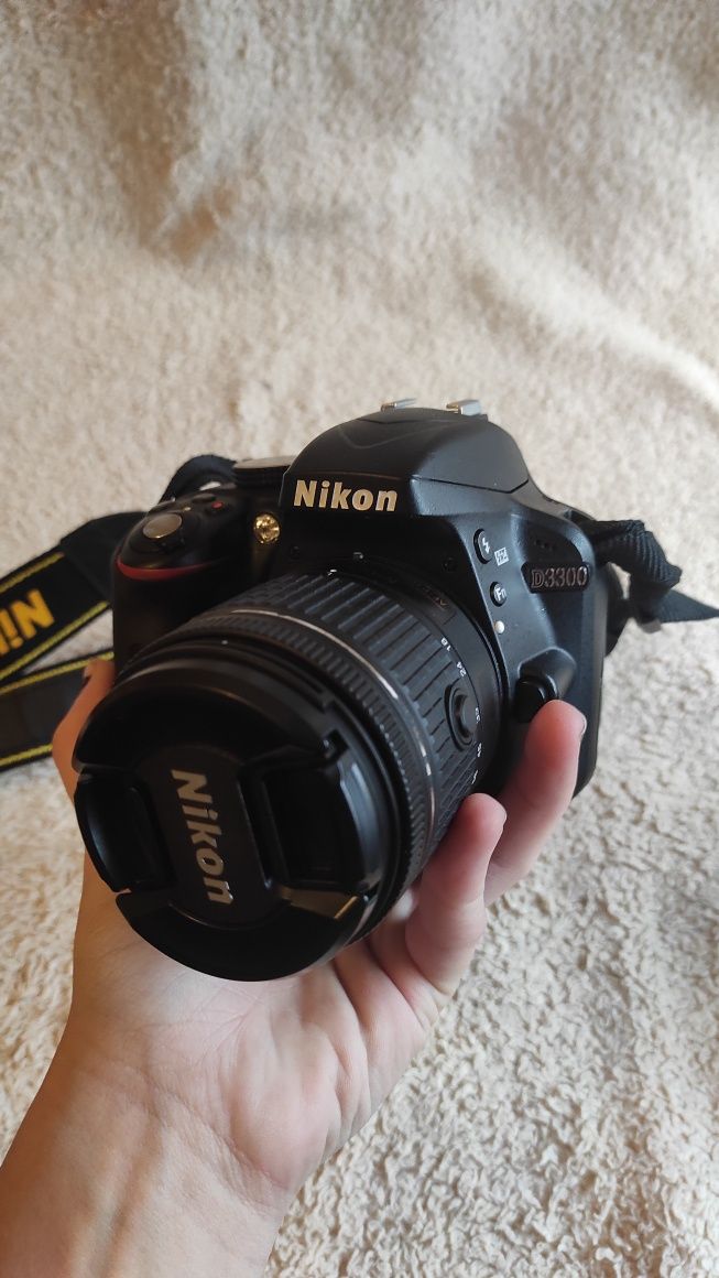 Nikon D3300 com acessórios