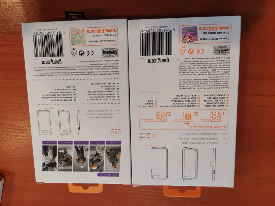 Etui plecki case gear4 do Samsung Galaxy S7 komplet 2 sztuk