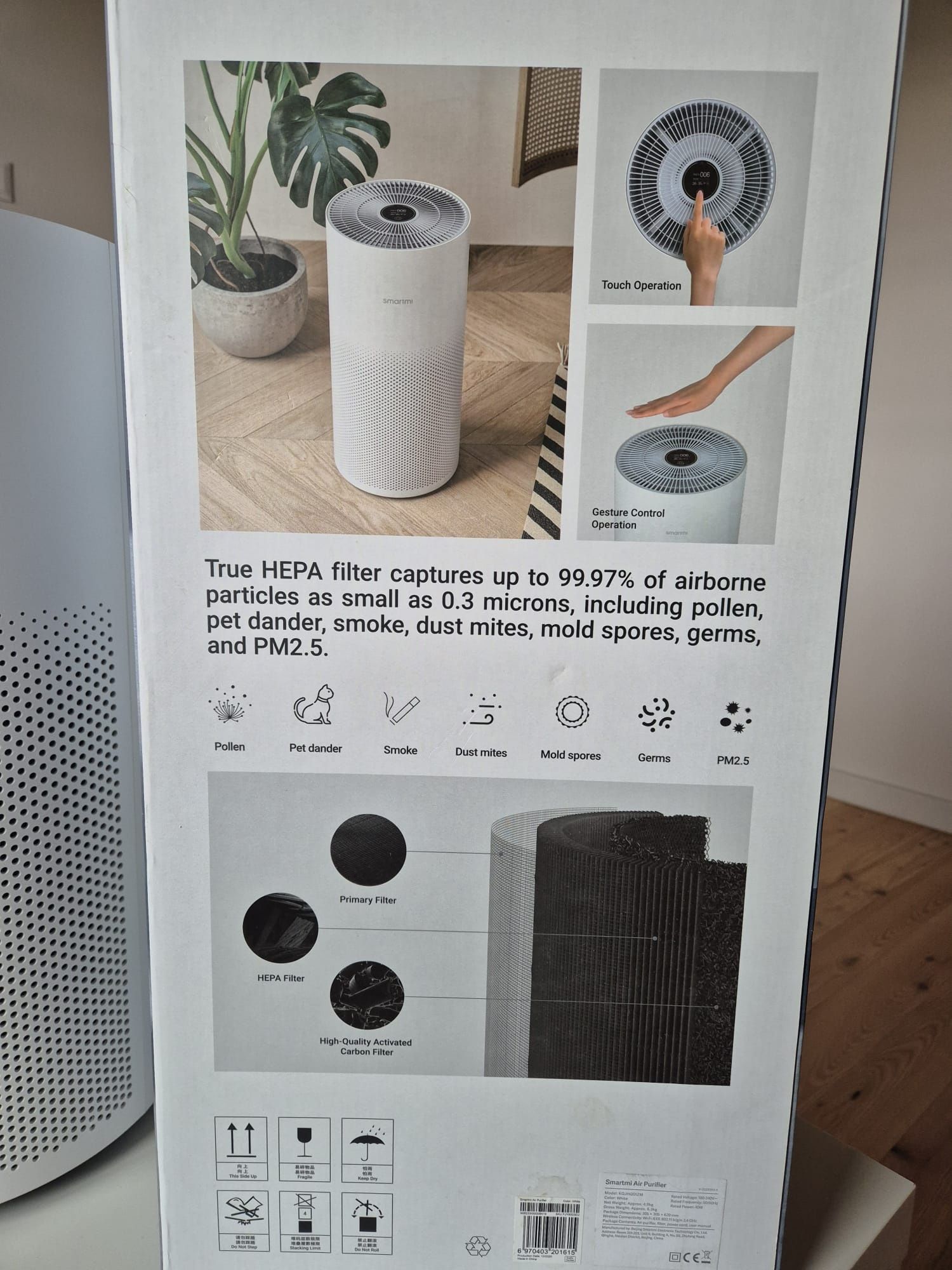 Oczyszczacz powietrza Xiaomi Smartmi Air Purifier jak NOWY