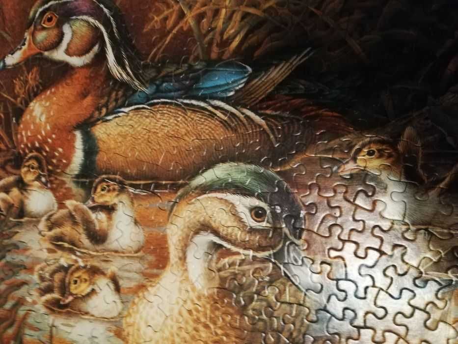 Puzzle de patos com cerca de 40 anos