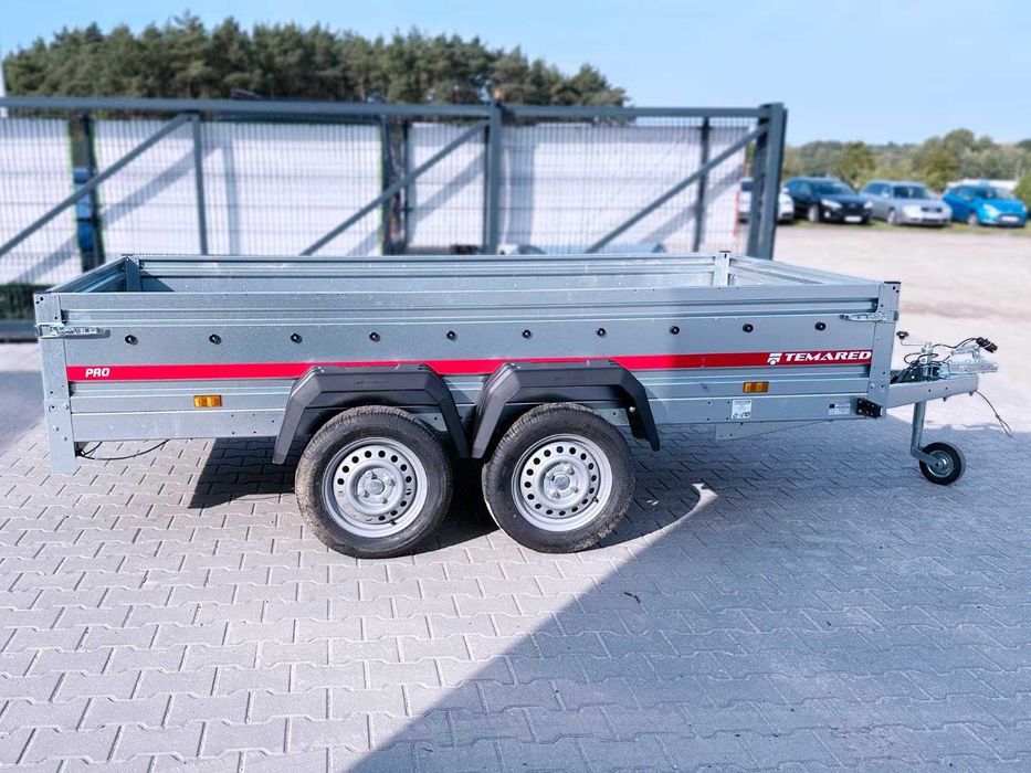 TEMARED PRO 3015/2 – Przyczepa 296 x 150 x 92 cm, COC, DMC 750 kg