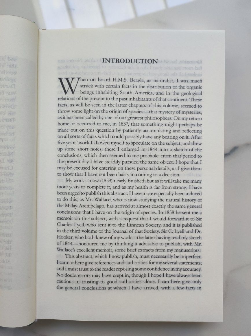 "The Origin of Species" A Origem das Espécies de Charles Darwin