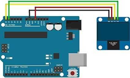 Arduino Modulo 128 x 64 azul branco driver I2C Serial