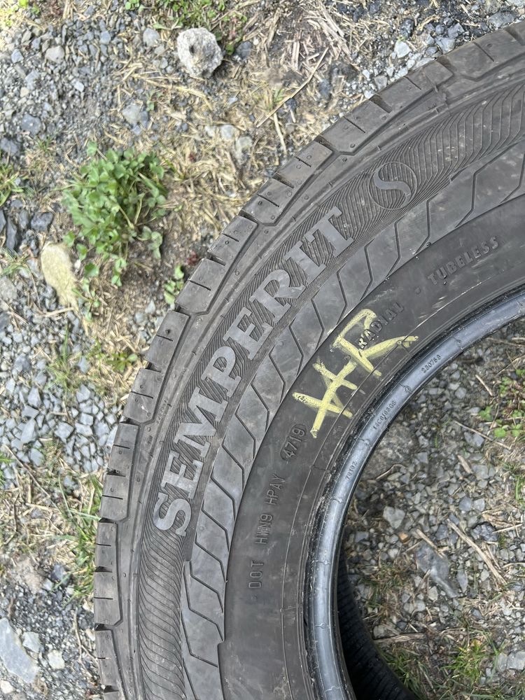 2xopona letnia SEMPERIT w rozkiarze 225/75 R16C