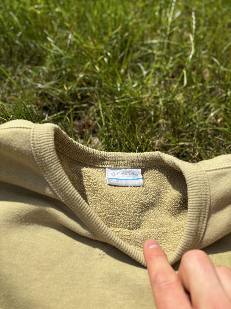 Bluza Vintage Columbia Workwear Oliwka