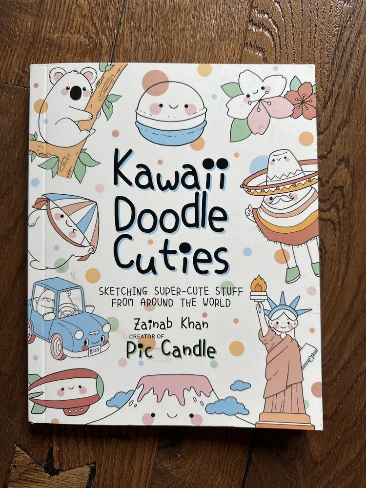 Ksiażka rysunek Kawaii Doodle Cuties