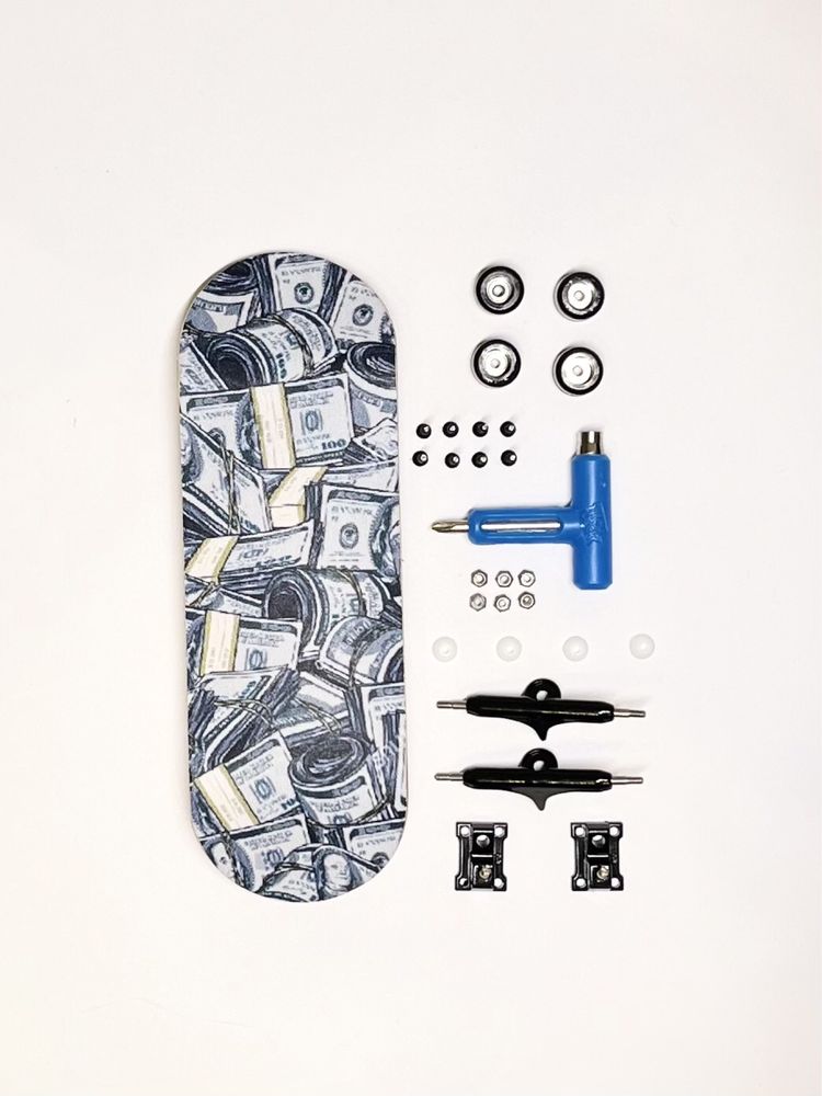 Fingerboard Komplet 32mm PRO „Money”