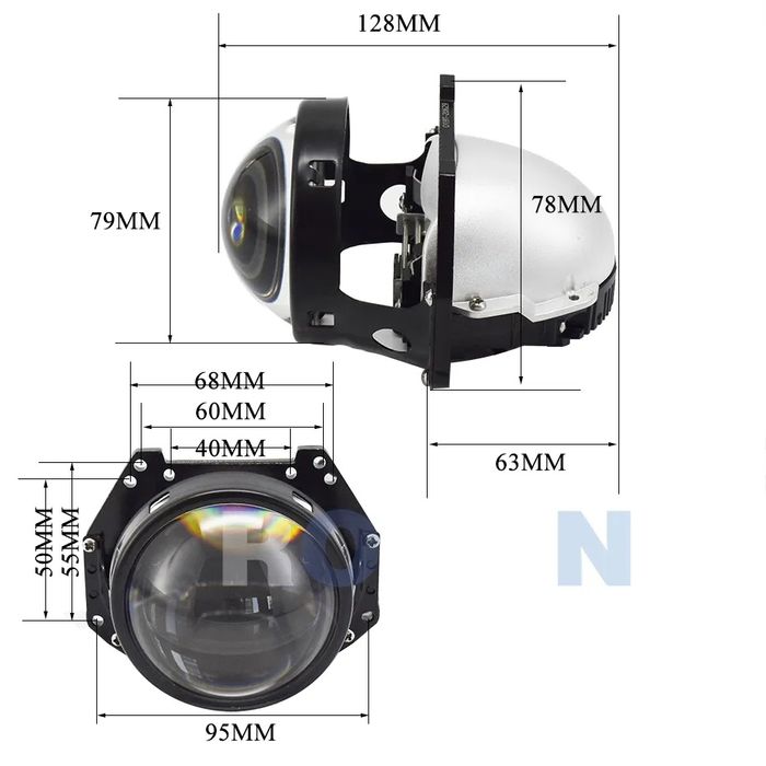 Soczewki Bi-Led 3.0 Super Komplet audi Ford vw skoda seat