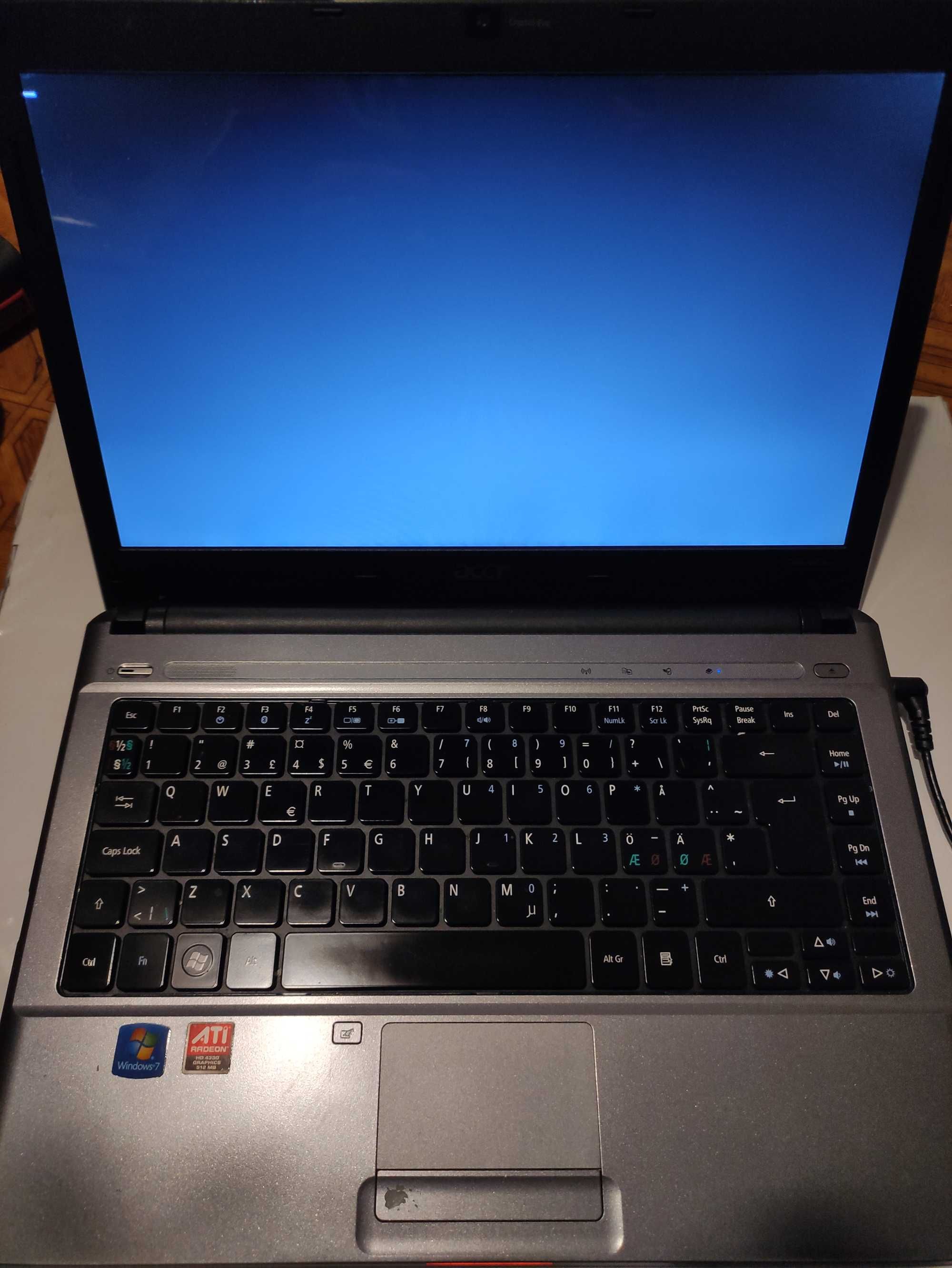 Acer Aspire 4810TZ 4gb ram kamerka hdmi