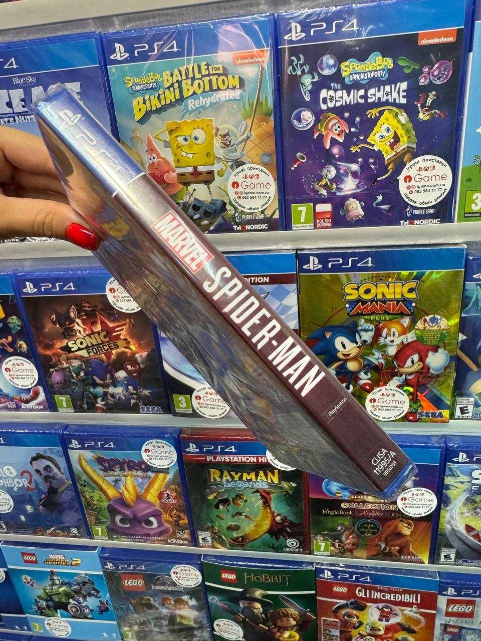 Marvel's Spider-Man: Game of The Year Edition PS4 Человек паук igame