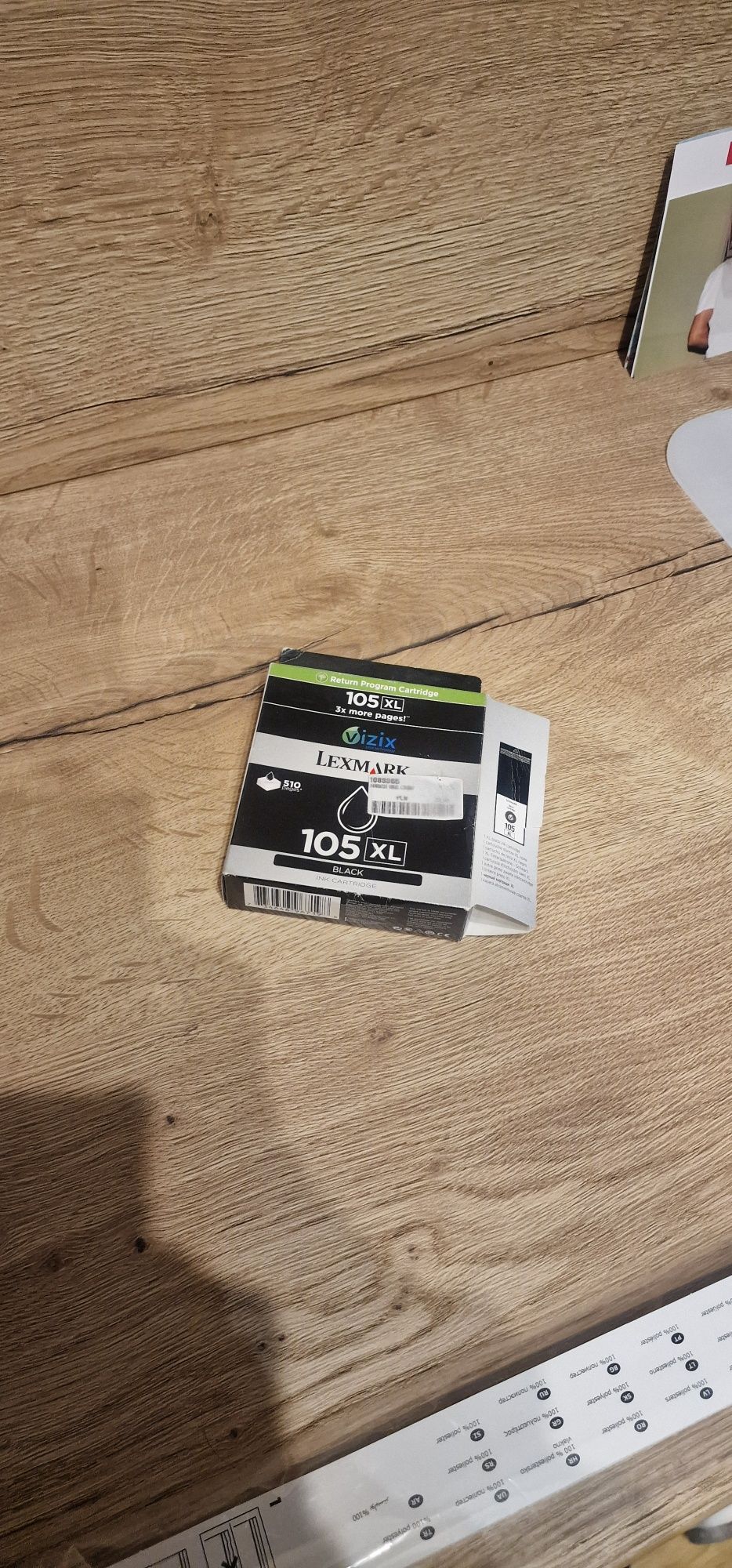 Toner Lexmark 105 XL oryginał